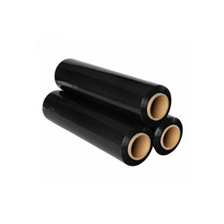 Siyah Palet Streç 17 Micron 200 Metre 6 Adet 1.Kalite