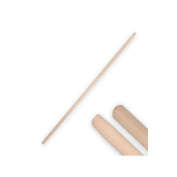 Fırça Sapı 120cm 1 Adet (Ahşap) Vidalı Fırça, Çekpas ve Mop Sopası (1. Sınıf Dayanıklı)