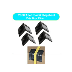 Plastik Köşe Koruyucu Köşebent Çember Koruyucu 19-25Mm 2.000 Adet