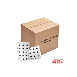 Karton Bardak 6.5 Oz 1000 Adet Isıya Dayanıklı 1.Kalite