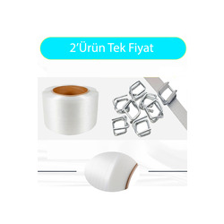 19'Luk Kompozit Lifli Çember 1000'Adet Bukle Toka Avantajlı Paket