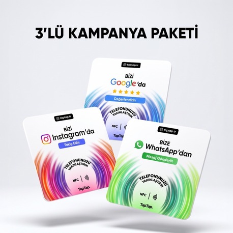 3'Lü NFC Paketi - Avantaj Paketi