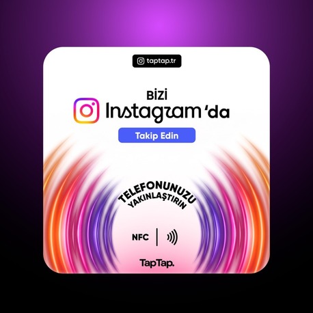 Instagram NFC Kartı