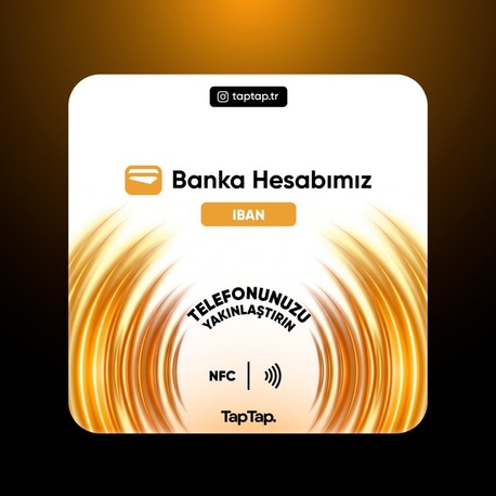 IBAN Nfc Kartı 