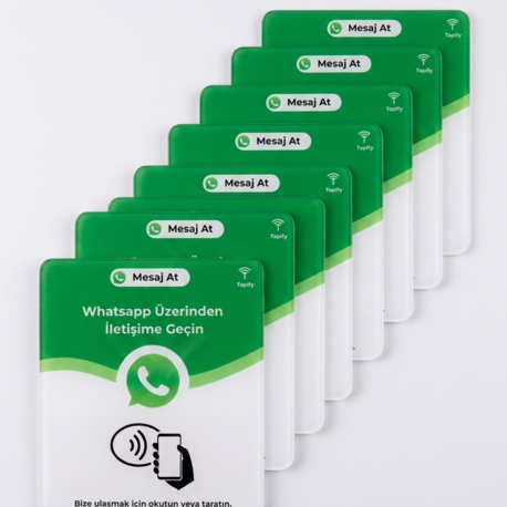 Toplu Whatsapp NFC Kartı