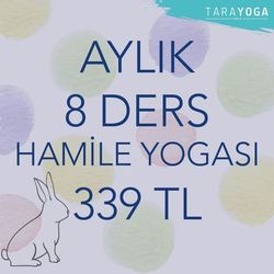 Aylık 8 Ders Hamile Yogası