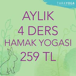 Aylık 4 Ders Hamak Yogası