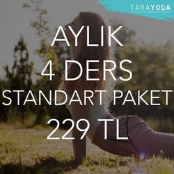 Aylık 4 Ders Standart Paket