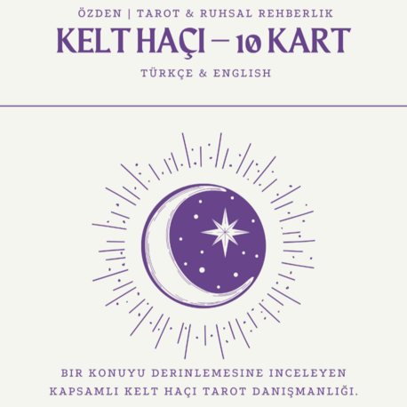 Kelt Haçı – 10 Kart Derinlemesine Bakım