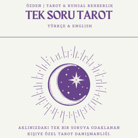 Tek Soru Tarot Bakımı