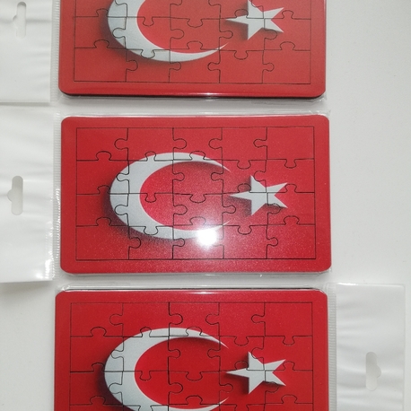 türk bayrak puzzle