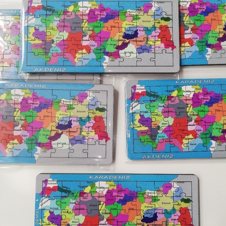 Puzzle - harita 