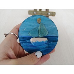 Minik gemi magnet