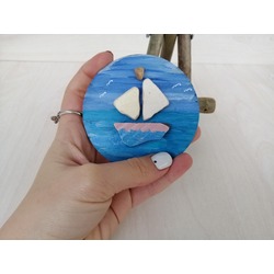 Minik gemi magnet