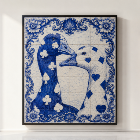 Kindred Hearts | Azujela Wall Art