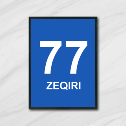 Rize Mavisi - Hair Zeqiri Forma Tablo