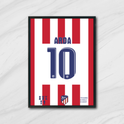 Atletico Madrid - Arda Turan Forma Tablo