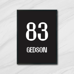 Kartal Siyahı - Gedson Fernandes Forma Tablo