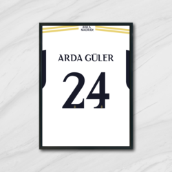 Real Madrid - Arda Güler Forma Tablo
