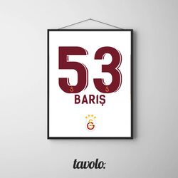 Galatasaray Beyaz Forma (21×30)