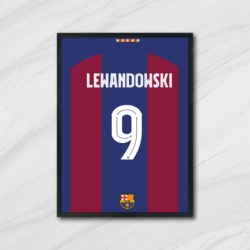 Barcelona - Robert Lewandowski Forma Tablo
