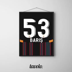 Galatasaray Siyah Forma (21×30)