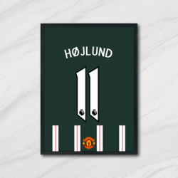 Manchester United - Rasmus Højlund Forma Tablo