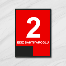 Eskişehir Parçalısı - Ediz Bahtiyaroğlu Tablo Forma