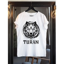 Turan Tişörtü - Kurt Tişörtü - Turan Kızıl Elma Tişörtü