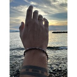 For Men | Black Barley Pearl Bracelet