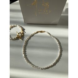 Teasos Barley Pearl Necklace