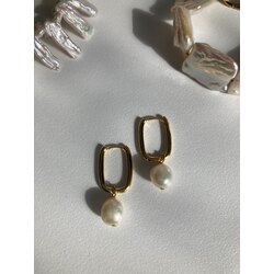 AA Round Pearl Earrings