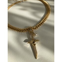 Phoenix Pearl Necklace