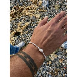 For Men | Exclusive: Seed Pearl Bracelet