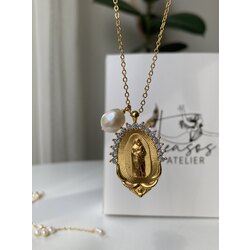 Mother Mariam | Be The Light Necklace