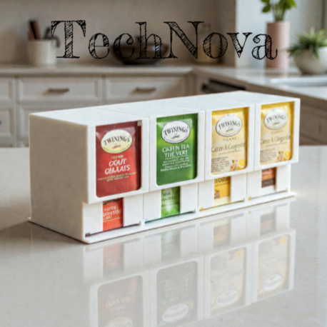 Çay Organizer – Tekli & Çoklu Bölmeli Düzenleyici (Tekli Fiyat)