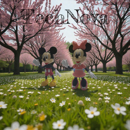 Efsanevi İkili Bir Arada: 3D Baskı Mickey ve Minnie Mouse Seti