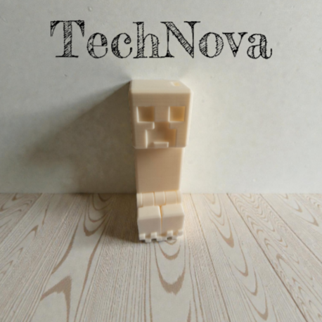 Minecraft Creeper 3D Model (Dekoratif Figür)