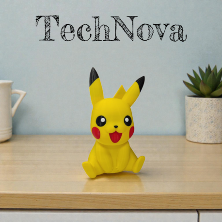 Pika Pika! Koleksiyonunuza Enerji Katacak: 3D Baskı Pikachu Figürü