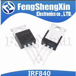 10 adet/grup IRF840 IRF840PBF IRF840N N kanallı güç MOSFET TO-220