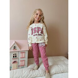 Uspa vişne rengi kız çocuk takım