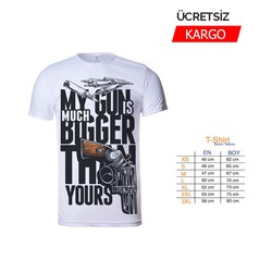 My Gun Baskılı Tişört
