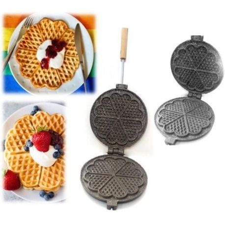 Ocak Üstü Waffle Granit Döküm Tartolet Kalıbı