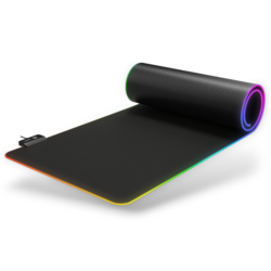 Siyah RGB Ledli Gaming Mouse Pad