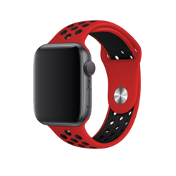 Apple Watch Kırmızı Silikon Kordon 42/44mm