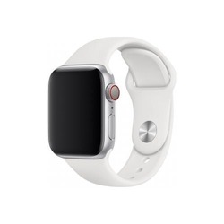 Apple Watch Beyaz Silikon Kordon 42/44mm