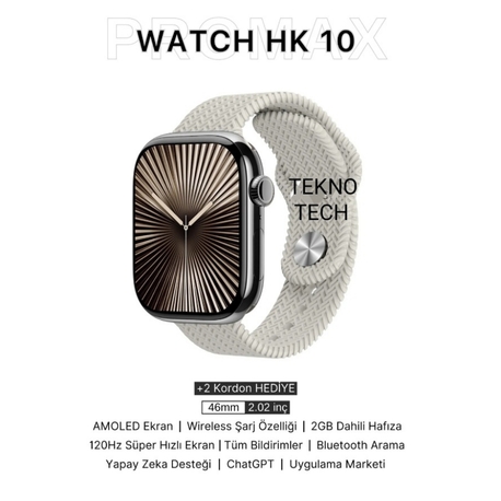 Watch HK 10 Pro Max+ Akıllı Saat

