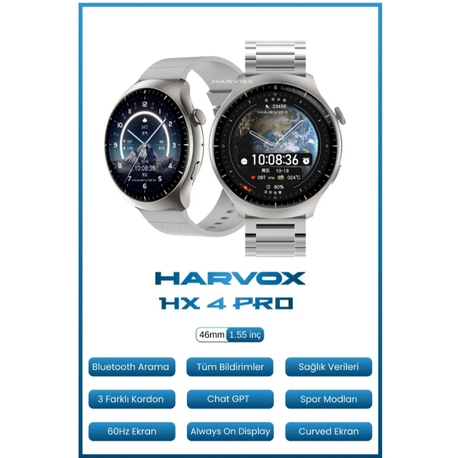 Harvox HX-4 Pro Akıllı Saat