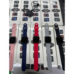 HW22 Smart Watch 6 44mm Metal Kasa Akıllı Saat 
