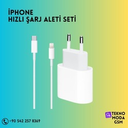 İPHONE HIZLI ŞARJ SETİ